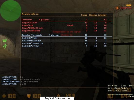 rapp vs leg3nd